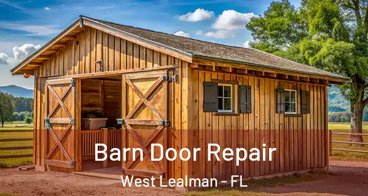 Barn Door Repair West Lealman - FL