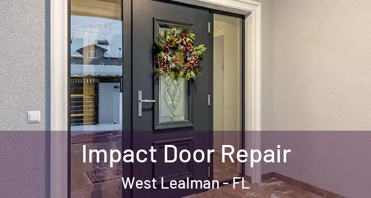 Impact Door Repair West Lealman - FL