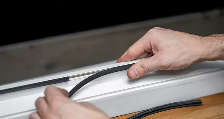 Garage Door Bottom Seal Repair in West Lealman, FL