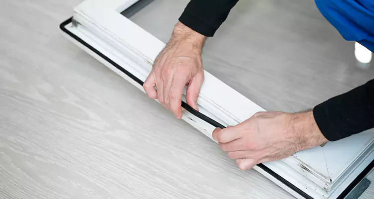 Garage Door Trim Seal Repair in West Lealman, FL