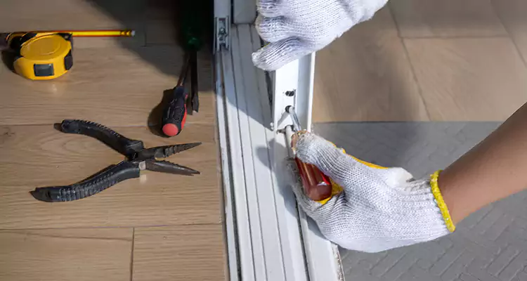 Closet Sliding Door Track Repair in West Lealman, FL