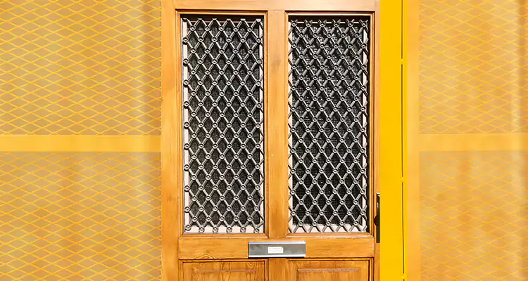 Wire Mesh Door Repair in West Lealman, FL