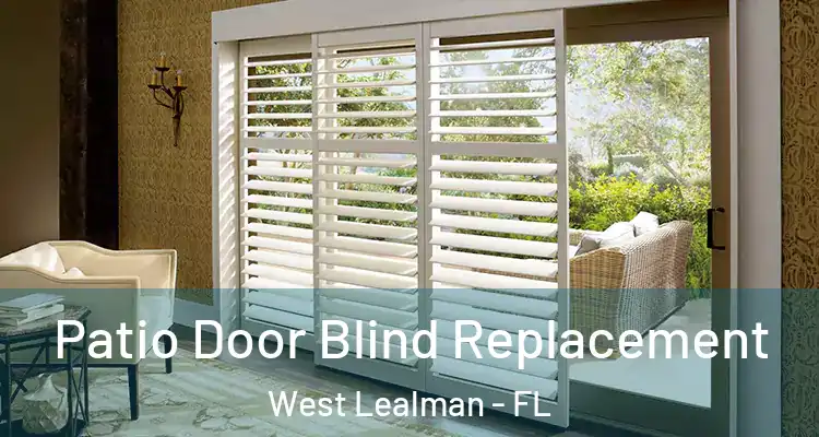 Patio Door Blind Replacement West Lealman - FL