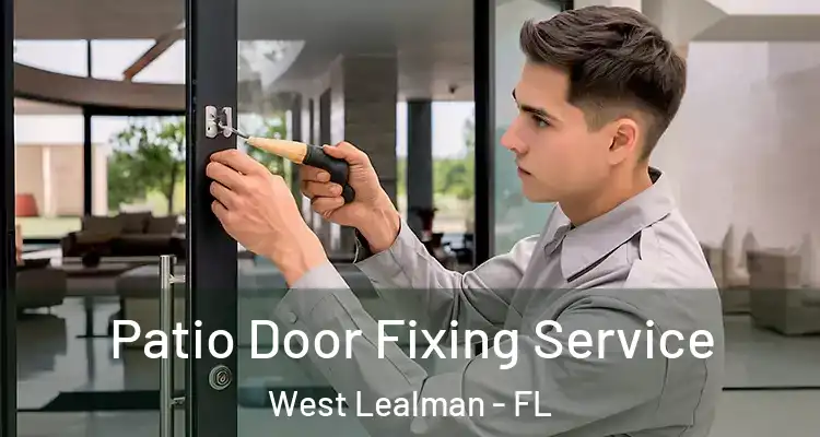 Patio Door Fixing Service West Lealman - FL