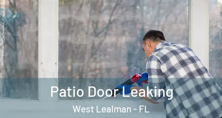 Patio Door Leaking West Lealman - FL