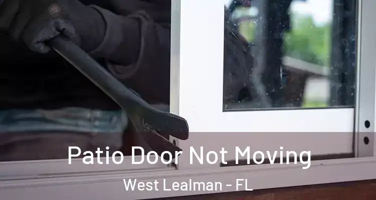 Patio Door Not Moving West Lealman - FL