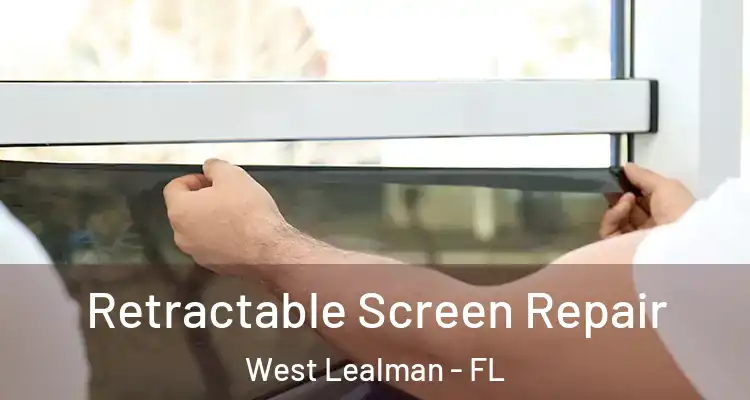  Retractable Screen Repair West Lealman - FL