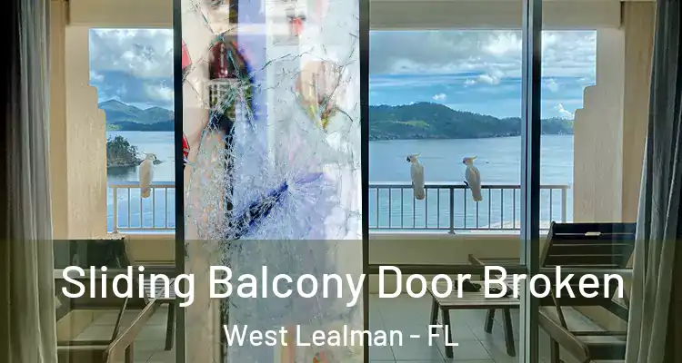Sliding Balcony Door Broken West Lealman - FL