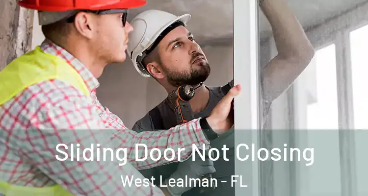Sliding Door Not Closing West Lealman - FL