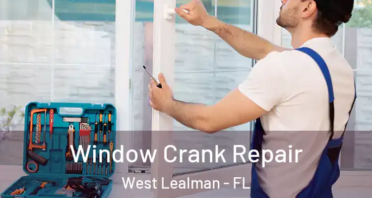 Window Crank Repair West Lealman - FL
